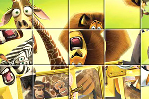 马达加斯加3拼图