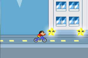 蜡笔小新骑车5无敌版