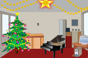 圣诞钢琴房逃脱