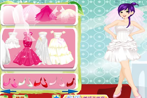 幸福新娘换婚纱