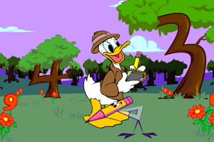 唐老鸭花园找数字