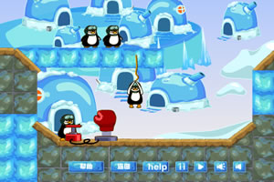 企鹅大战北极熊