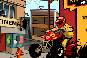 疯狂的披萨车无敌版