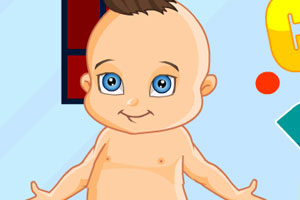 为宝贝洗澡换装