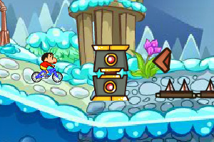 蜡笔小新骑车大冒险无敌版