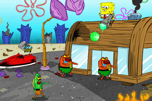 海绵宝宝守护家园