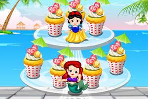 迪士尼纸杯蛋糕