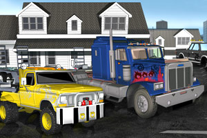 货运大卡车比赛2