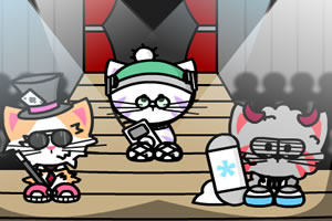 时尚小猫发布会