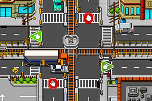 给力的交通警察