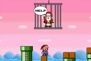 马里奥救圣诞老人