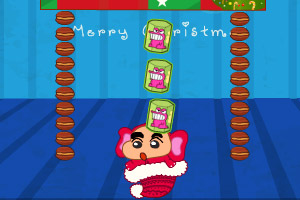 蜡笔小新接礼物