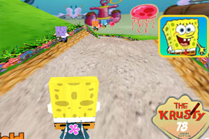 海绵宝宝单车3D版