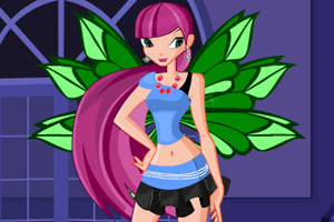 神秘的蝴蝶精灵