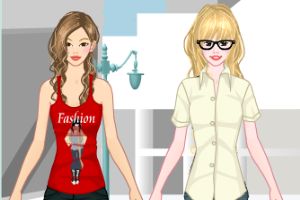 双胞胎姐妹装扮