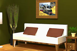 逃离火车模型屋