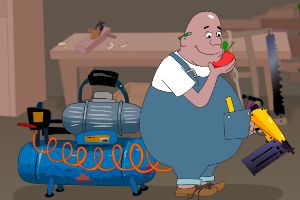 疯狂的钉枪中文版