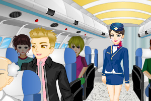 美丽空姐的邂逅 