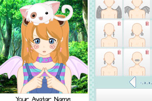 设计漫画美女头像