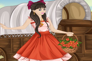 历史前沿的女孩