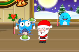 圣诞老人修玩具