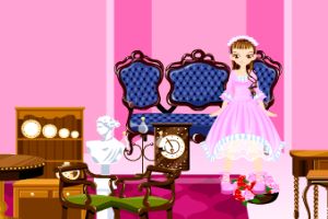 公主娃娃房间装饰