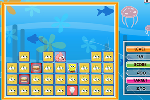 海绵宝宝记忆翻牌