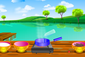 美味的松露巧克力