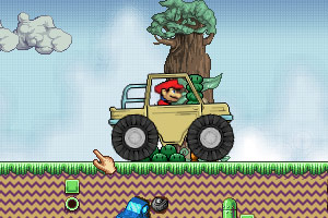 马里奥开卡车