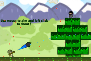 火箭兵轰炸匪徒选关版