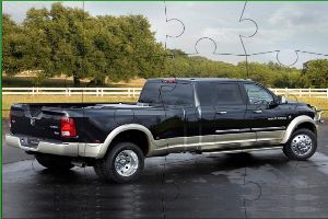 道奇公羊汽车拼图