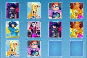 卡通人物翻翻看