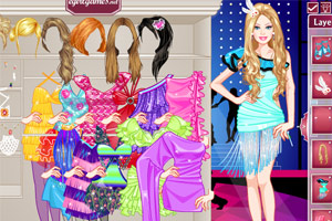 芭比的拉丁舞服