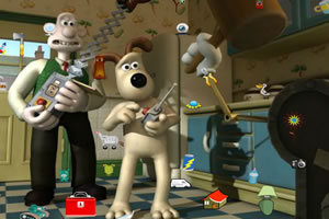 华莱士和格罗米特找东西