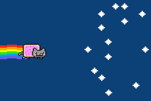 霓虹猫飞翔之流星冲刺