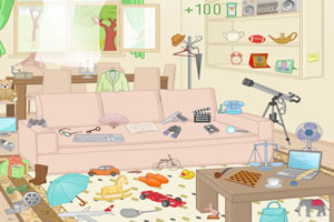 红色房子找东西