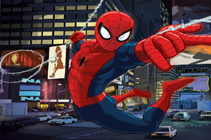 蜘蛛侠楼顶冒险