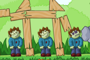 气球炸僵尸选关版