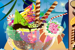 装饰美味冰激凌