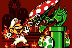 跳跃马里奥救公主