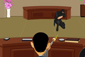 奥巴马白宫枪战