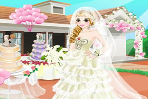 芭比的水晶婚纱