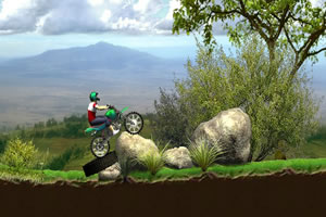 摩托车山地障碍赛