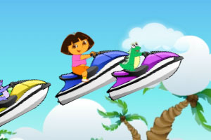 朵拉喷气艇大赛