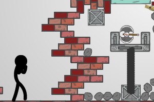 炮击火柴人选关版