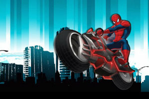 蜘蛛侠超级摩托