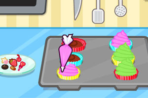 巧克力纸杯蛋糕