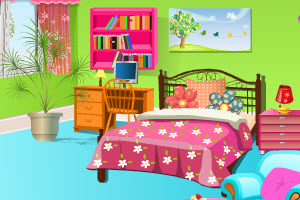 装扮女孩的房间