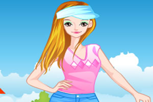 高尔夫女孩换装