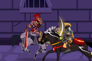 勇猛的黑暗骑士